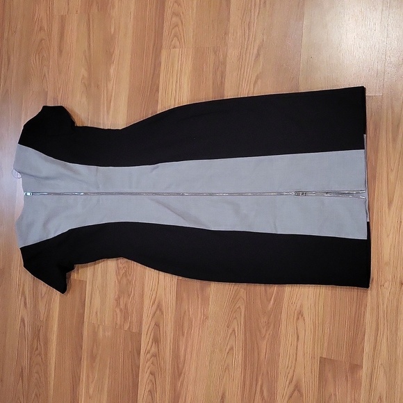 NWT Hugo Boss Damola Color Blocked Dress Size 4 - Picture 4 of 6